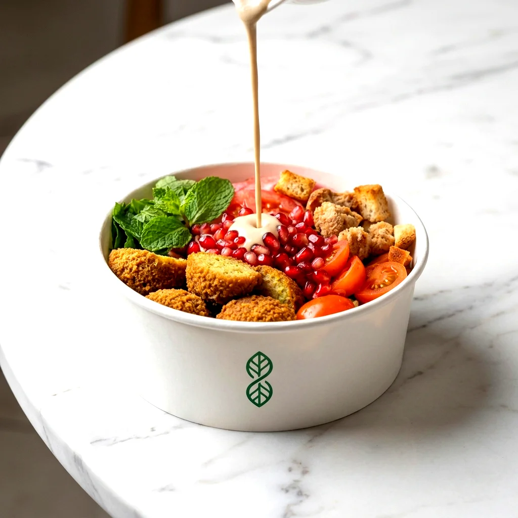 Crispy Falafel Salad